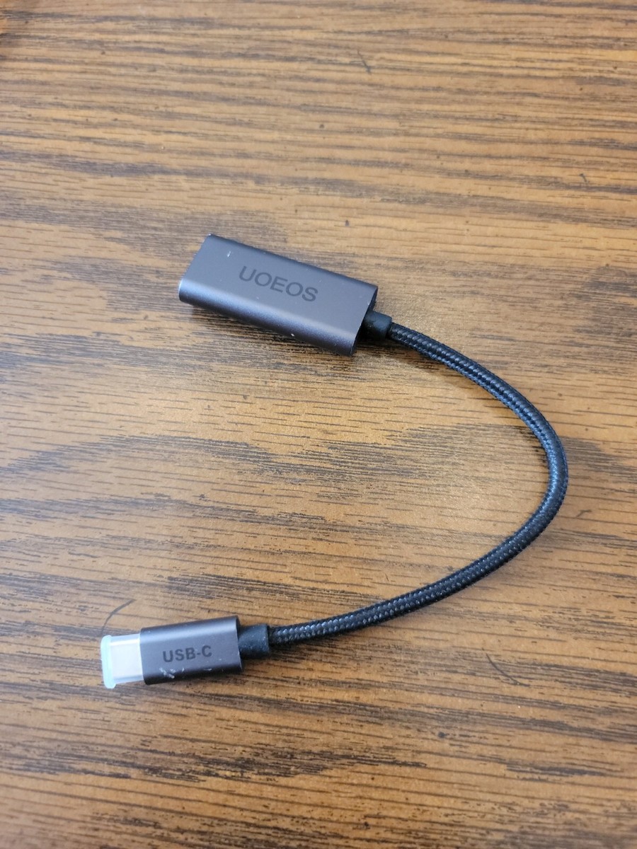 UOEOS USB C to HDMI VGA Adapter open box