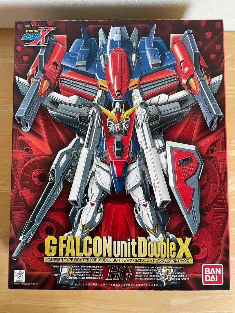 1/100 HG G Falcon Unit Gundam Double X Mobile New Century Gundam X