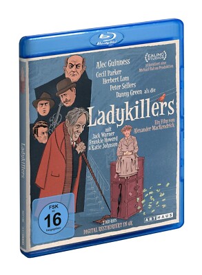 Ladykillers (1955)[Blu-ray/Neu/OVP] Krimikomödie mit Alec Guinness, Peter Seller