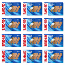Johnson & Johnson Curitas de Tela Flexible, Curitas, 1" x 3" - Estuche de 1.200