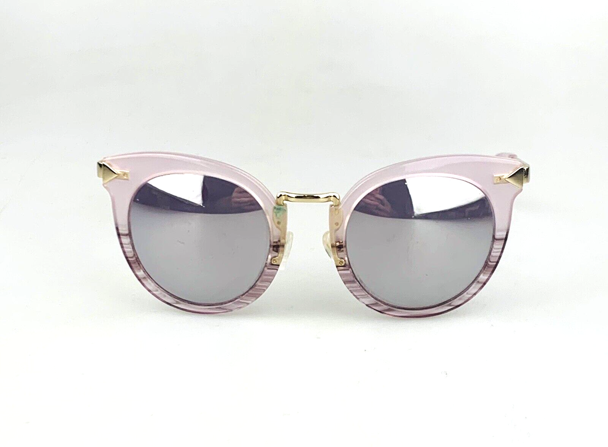Stella & Dot Sunglasses mod. Wesley Round Cat Eye Blush Gold  display picture 1