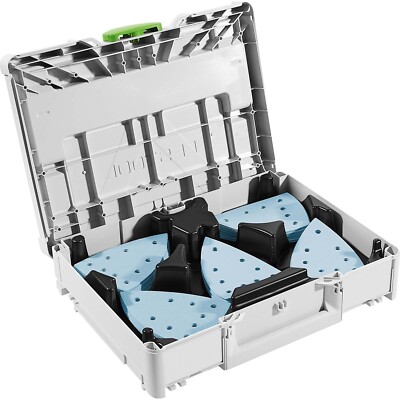 Festool SYS-STF Delta GR-Set Granatschleifblätter & Systainerkoffer