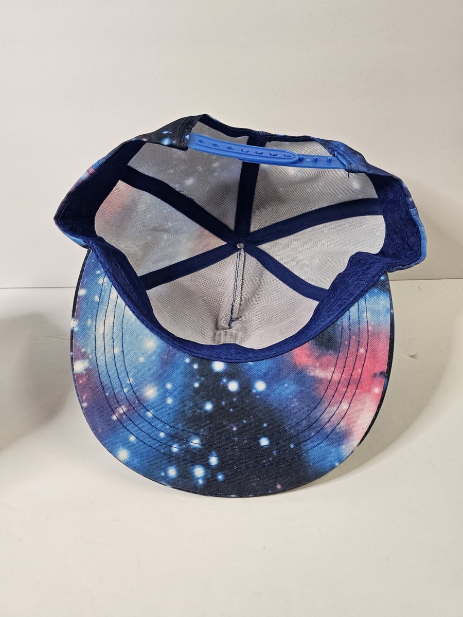 Roblox Baseball Snapback Hat Cap Blue Galaxy View 5