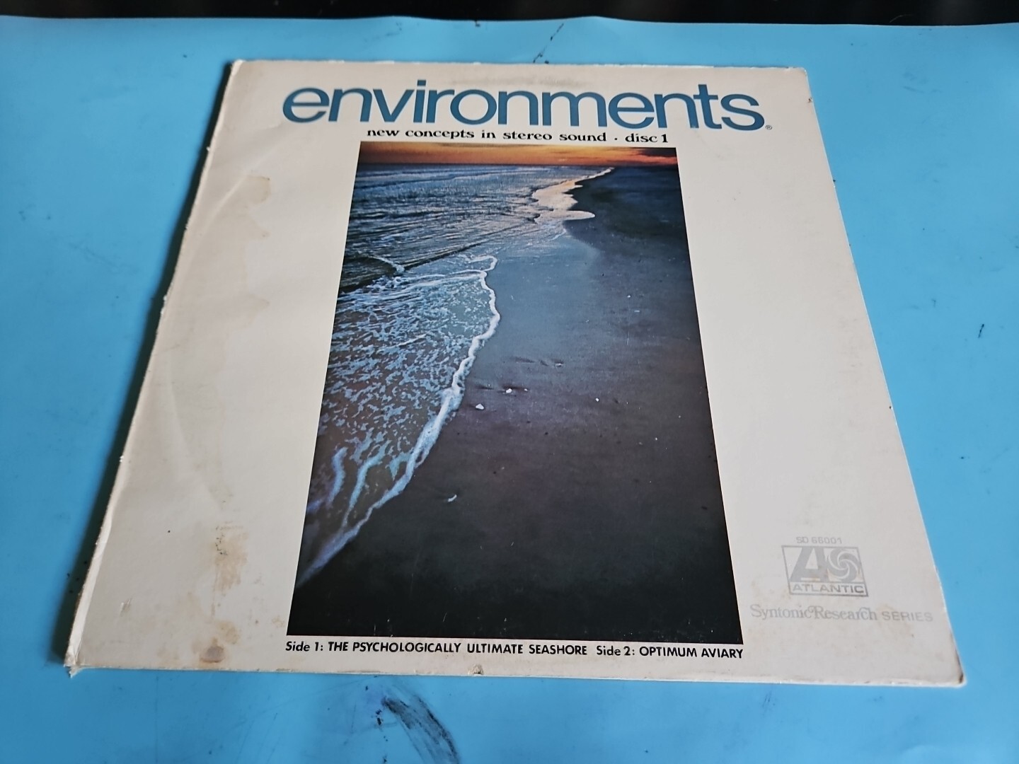 Stereo Sound New Concepts VG+ LP Reissue SD 66001 Environments Disc 1
