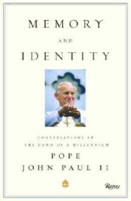 Memory and Identity: Conversations at the Dawn of a Millennium - VERY GOOD
