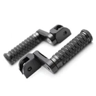 Black 1.5 inch Lower Front Foot Pegs POLE For ZX-6R 636 Ninja 13-5 16 17 18 19
