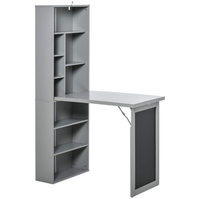 Ausklappbarer wandelbarer Schreibtisch Wandschrank mit Tafel und Seitensch