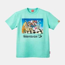 Nintendo Super Mario Bros. 3 T-shirt BLue Japan New