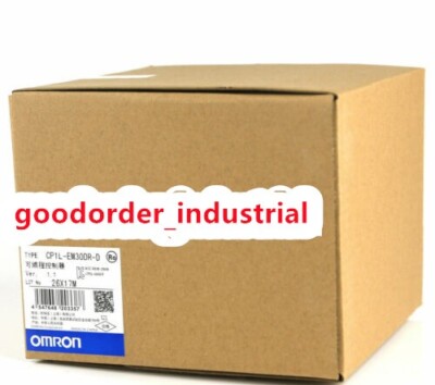 Genuine Omron CP1L-EM30DR-D  PLC CPU Unit New In Box CP1L-EM30DR-D