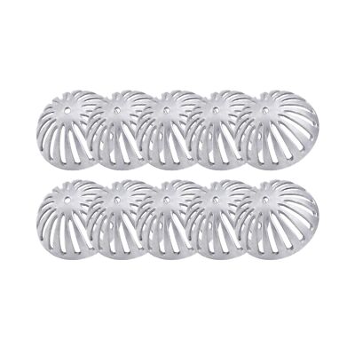 10 Pack Floor Sink Strainer Floor Drain Strainer Heavy Duty Aluminum Dome Sin...