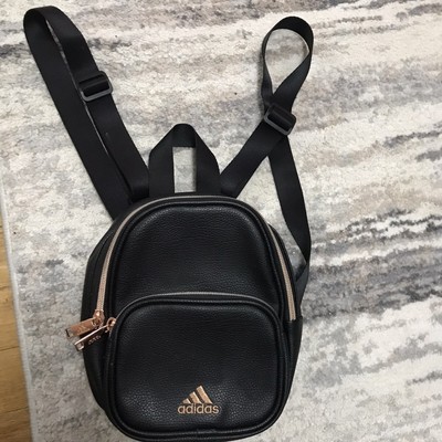 faux leather mini backpack adidas