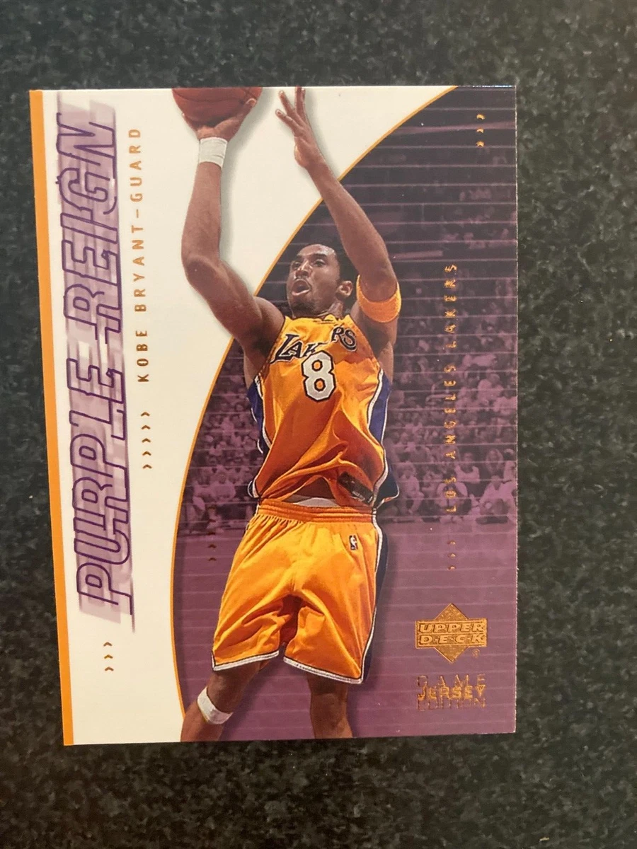 Kobe Bryant 2001 Upper Deck Purple Reign Card #433 Los Angeles Lakers B9