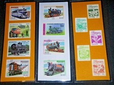 3 BOOKMARKS ~NICARAGUA Laminated POSTAGE STAMPS~COLORFUL SOUTH AMERICA +ONE FREE