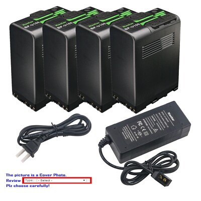 Kastar BP-U100 Battery D-Tap Charger for Sony PXW-FX6 PXW-FX9 XDCAM PXW-FX9K