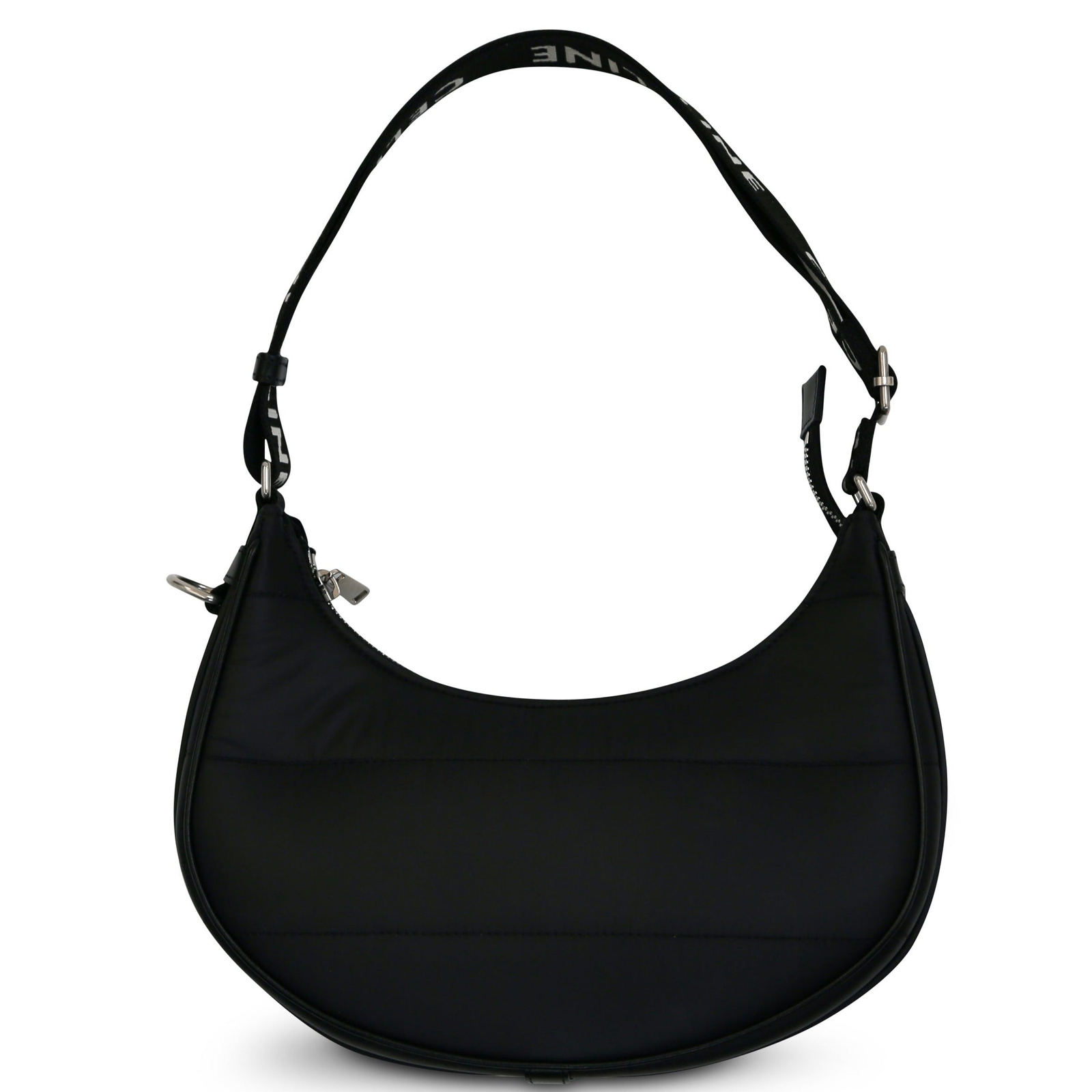 Celine Ava Nylon Bag Black Womens
