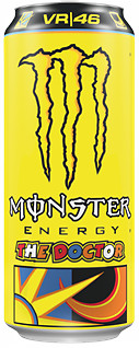 Monster Energy Rossi The Doctor (oferta superior 24 x 500 ml)