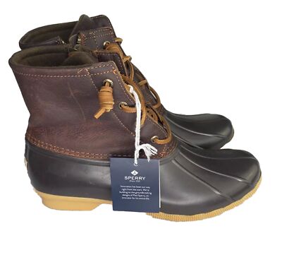 Duck Shoes Womens Boots Sperry Waterproof High Shaft Cold Weather