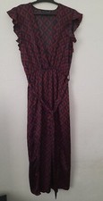 Prettylittlething Gown. Size- UK 10. Colour - Wine. 
