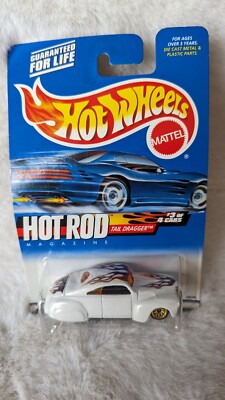 HOT WHEELS TAIL DRAGGER - HOT ROD MAGAZINE EDITION - 2000