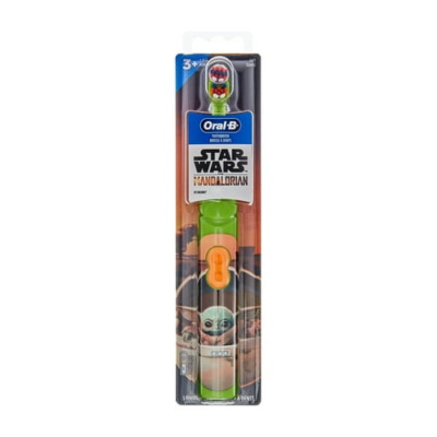 Oral-B Kid's Battery Toothbrush Featuring Lucas Film's Mandalorian, Children 3+