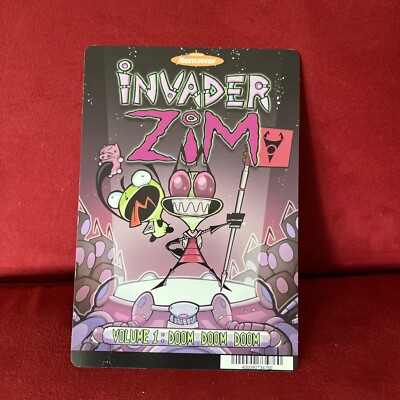 Blockbuster Movie Backer Card Mini Poster 5.5  x 8  Nickelodeon Invader ZIM