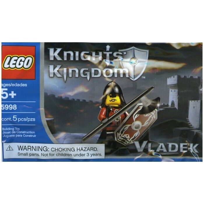 Lego Minifigure Vladek polybag Knights Kingdom II	sealed Inv 117