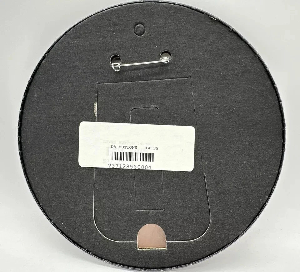 DAVEY ALLISON EN MEMORIA DE BOTONES GRANDES BOTÓN TRASERO NASCAR LOTE DE 2 -5.000 HECHOS Foto 2 de 3