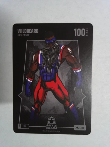 Bo Jackson Battle Arena ~ James Harden Base card #102 Steel Wildbeard
