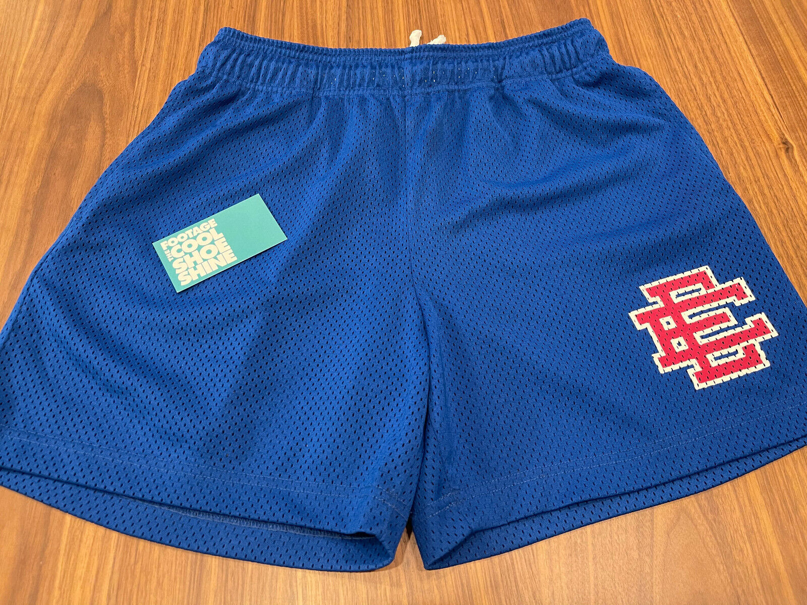 2020 SS20 ERIC EMANUEL EE BASIC LOGO BASKETBALL SHORTS ROYAL BLUE