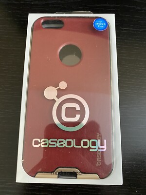 For Apple iPhone 6 Plus 6S Plus | Caseology Protective Cover Hard Red/Gold