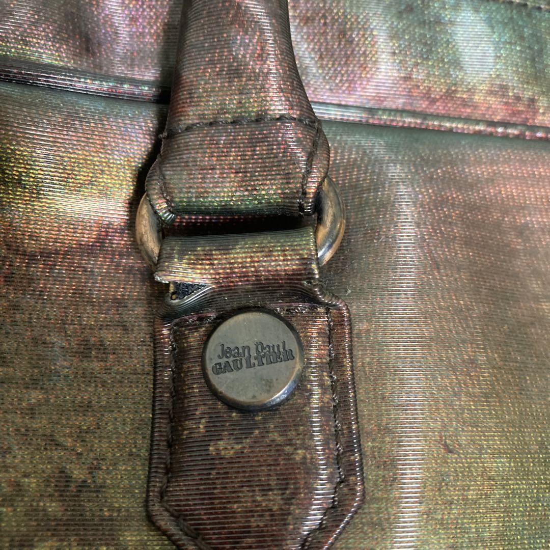 Vintage 1990's Jean Paul Gaultier V-Cyber Shoulder Bag H 33 Vintage 1990's Jean Paul Gaultier V-Cyber Shoulder Bag H 33