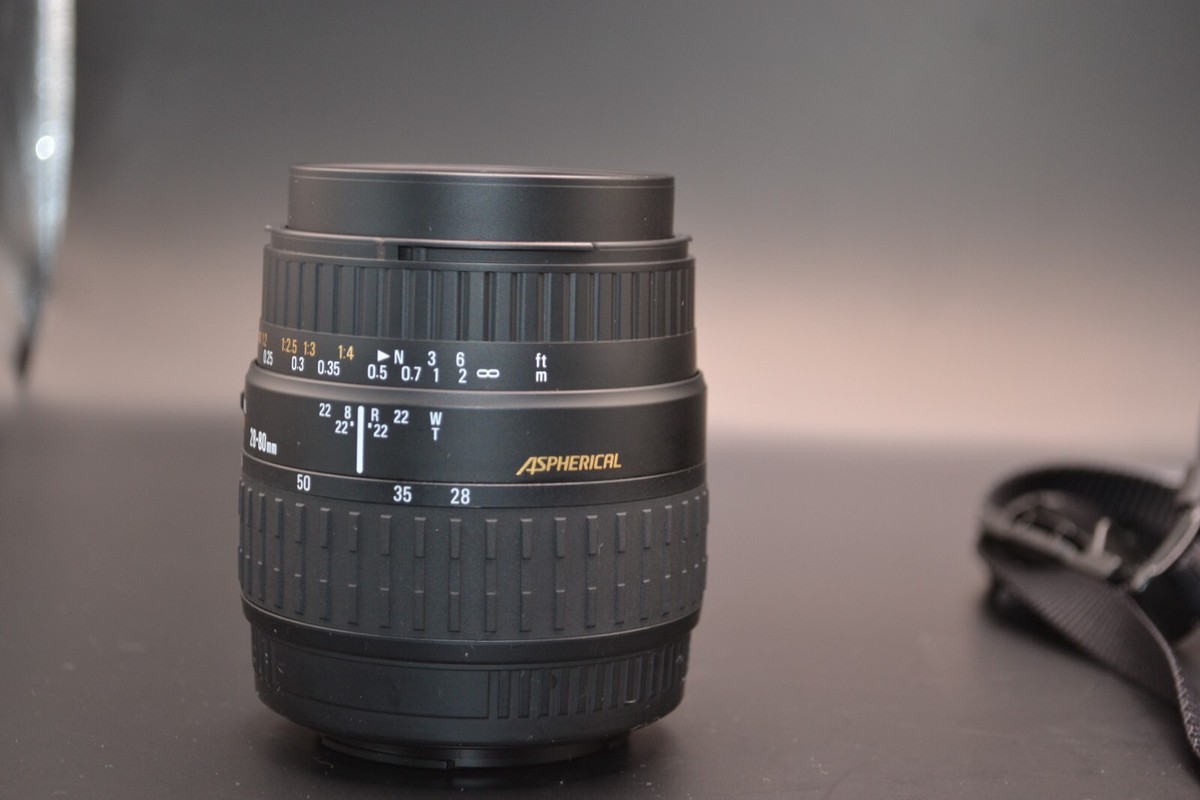 ミノルタα303Si　レンズ×2　28-80mm　70-300mm SIGMA lends 70-300 28-80 Minolta α 303si SUPER junked item