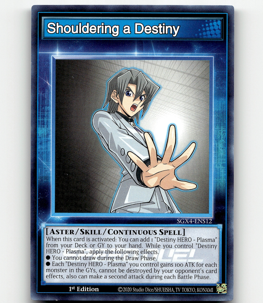 yugioh midterm destruction card list Yugioh Shouldering a Destiny