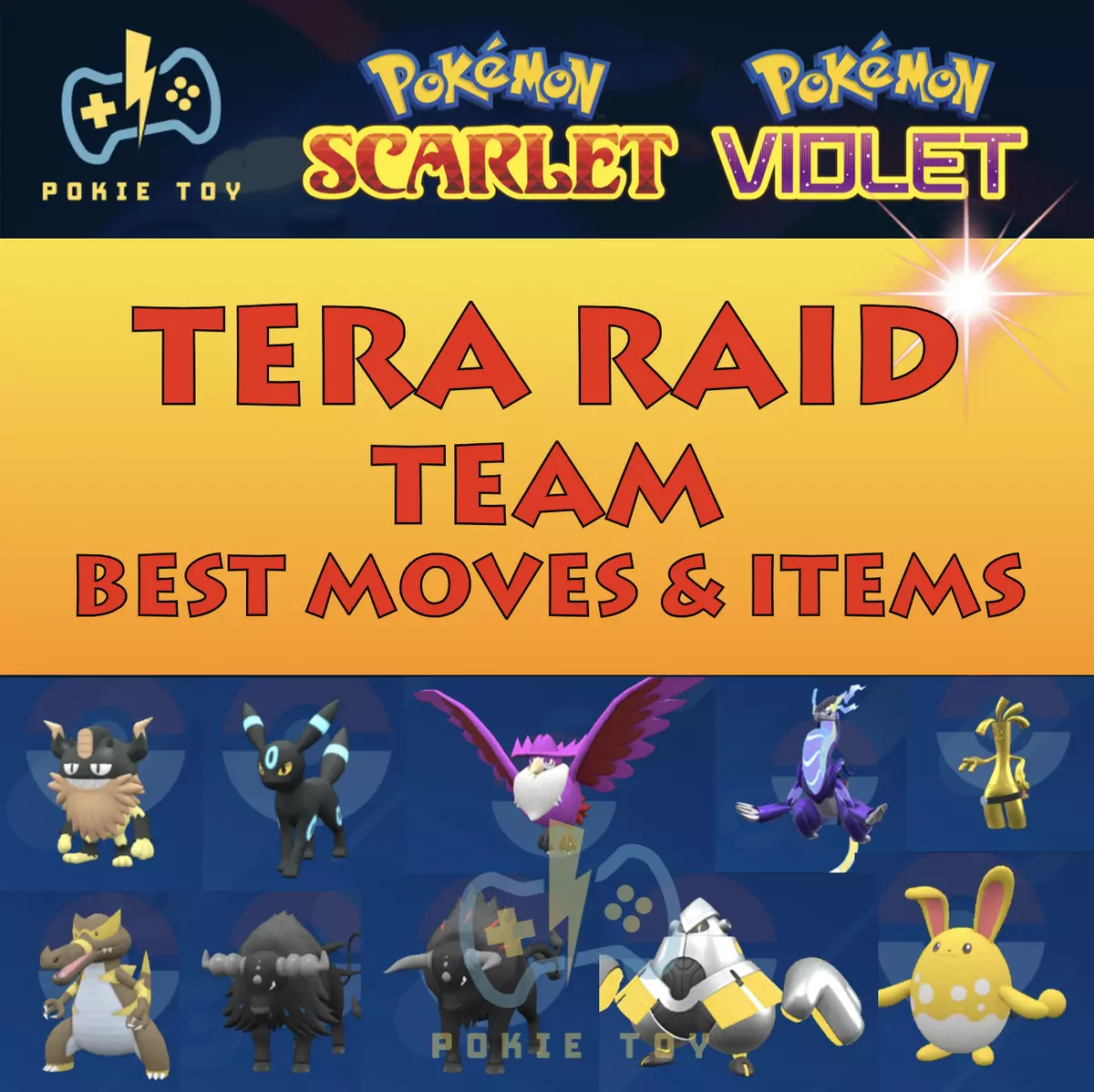 Pokémon Scarlet & Violet - Tera Raid Battles - 6 Star Raid Listings