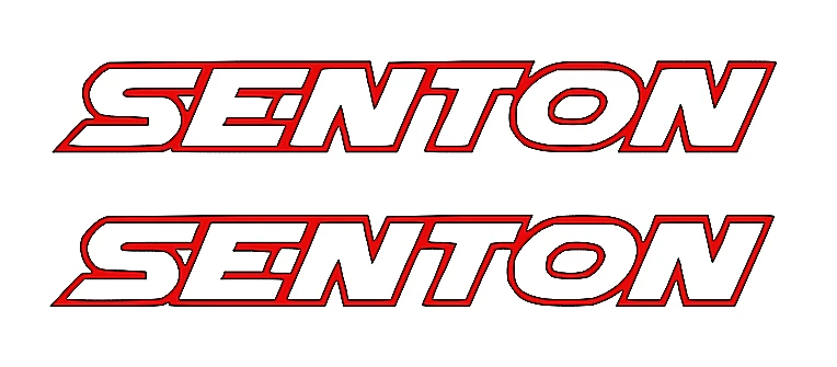 SURIANODECALS Arrma Senton DIE-CUT Decal Sticker ( 2 PCS ) Offroad RC Truck NEW CHROME