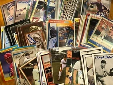 ALL DIFFERENT: (20) Personally SIGNED MLB Baseball Cards, Stars, Old++