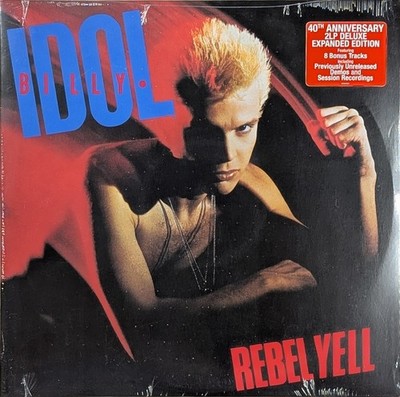 BILLY IDOL Rebel Yell SEALED 40th Anniversary Expanded Edition 2LP