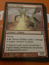 MTG Shivan Hellkite Duel Decks: Knights vs. Dragons English Magic the Gathering