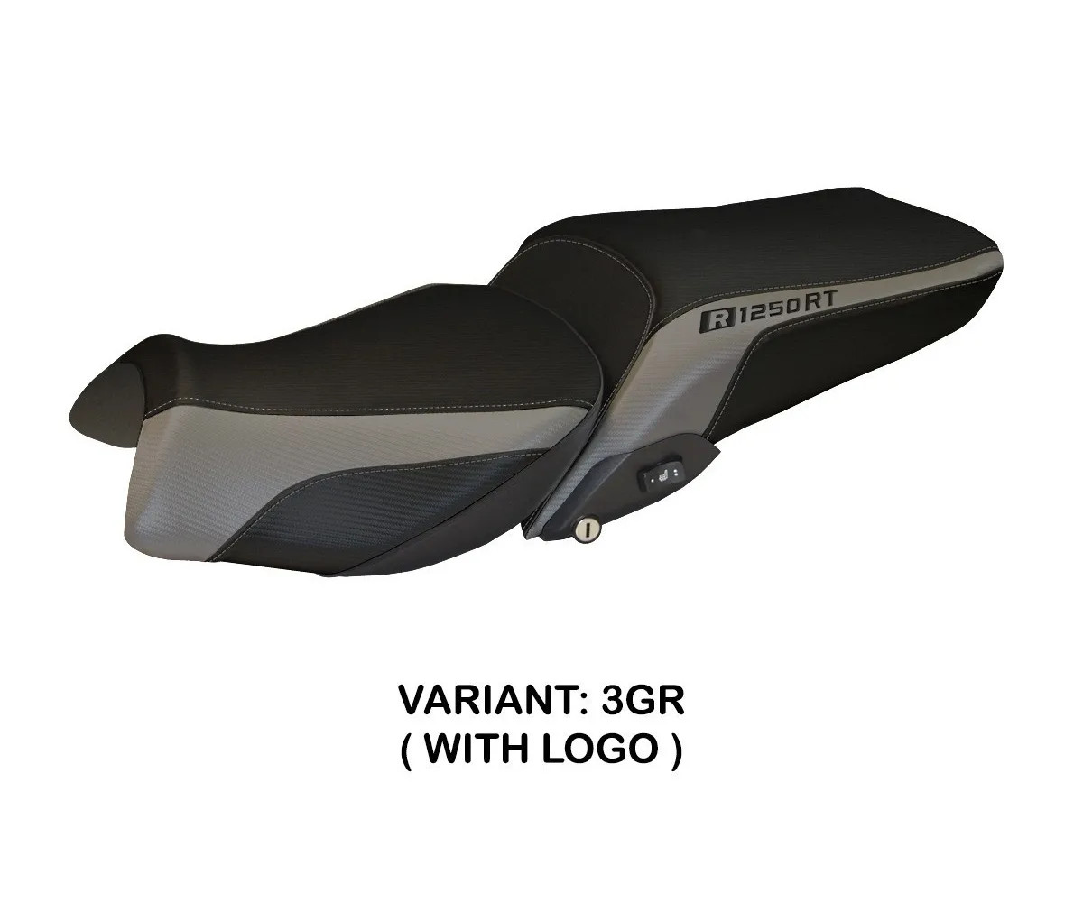 Seat saddle cover Alghero 1 Gray (GR) TPZ for BMW R 1250 RT 2019 > 2022 AW