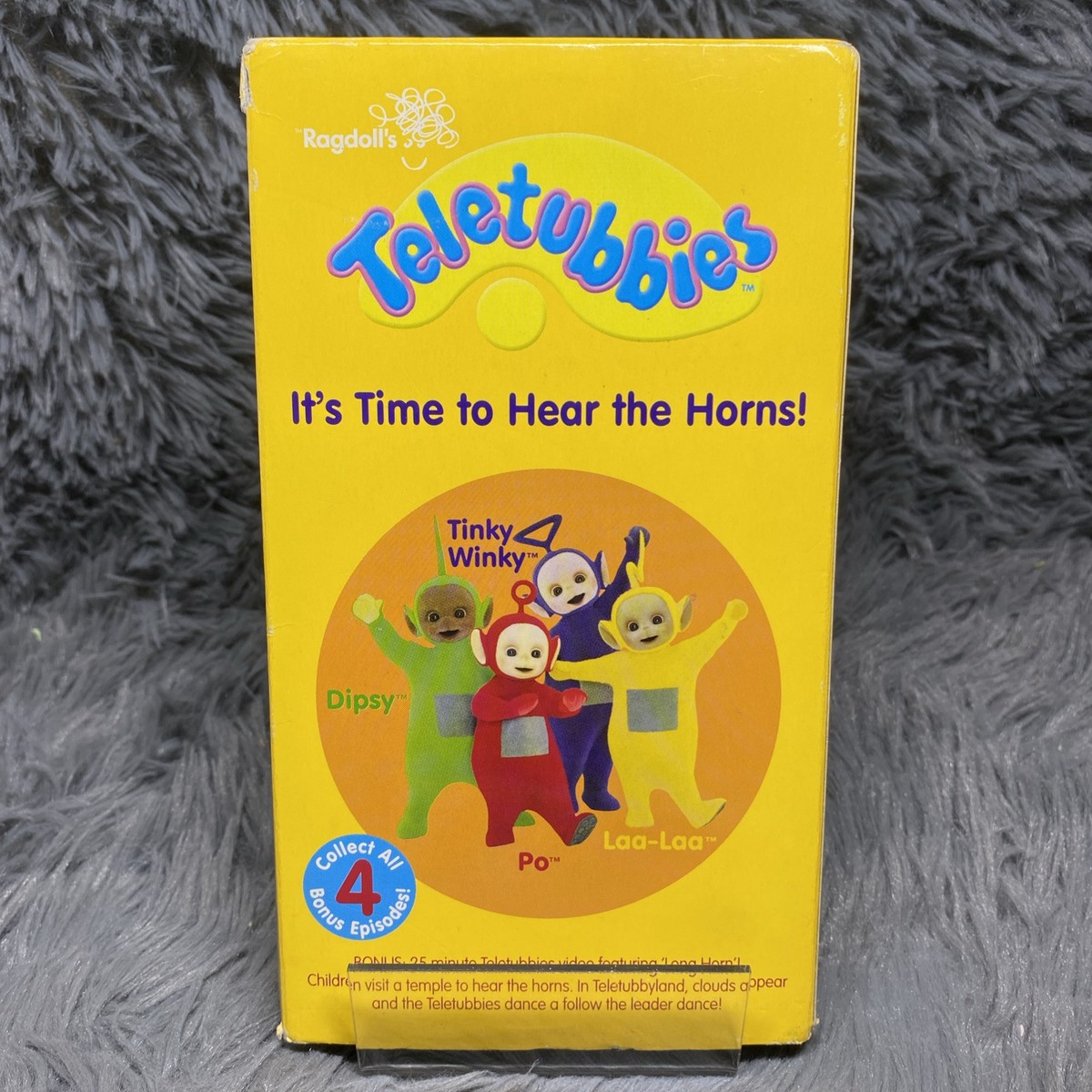 Teletubbies: It's Time to Hear The Horns! VHS Tape 2004 Cartoon