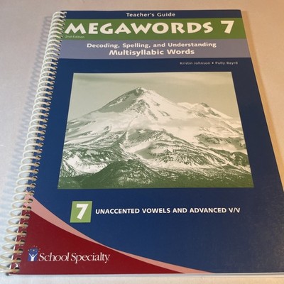 Megawords 7 - Teacher's Guide - LIKE NEW