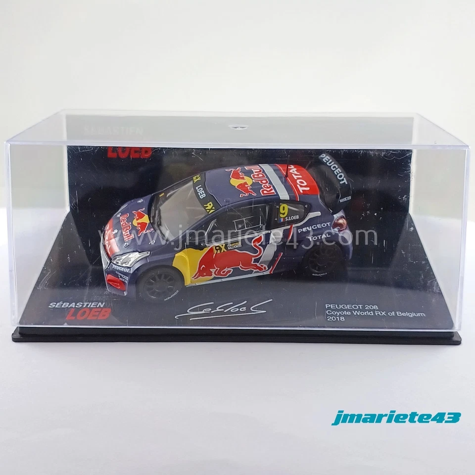 Peugeot 208 WRX S. Loeb Coyote World RX of Belgique 2018 1:43 - Immagine 2 di 4