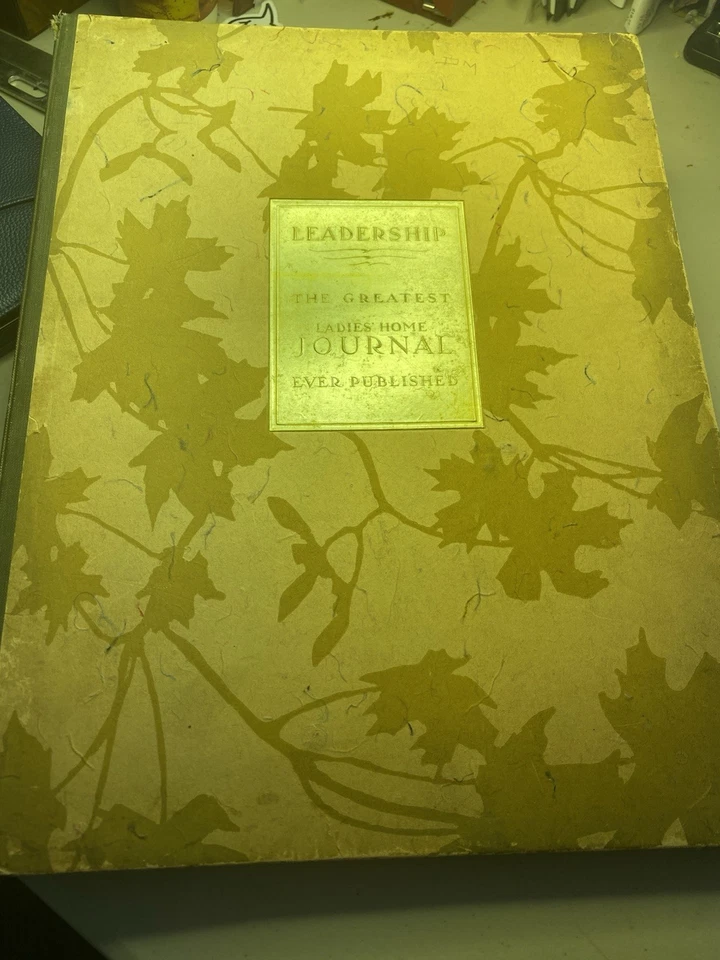 Bound Magazine: Ladies' Home Journal: October 1929 Special LEADERSHIP 272 Pages - Image 3 of 4