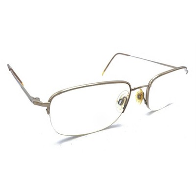 Marchon Flexon 606 Bronze Half Rim Eyeglasses Frames 54-19 140 Designer Unisex