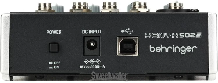 Behringer Xenyx 502S 5-channel Analog Streaming Mixer - Image 4 of 4