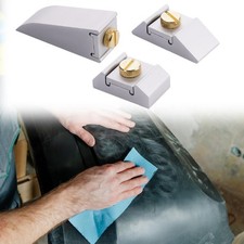 Sanding Block Sand Paper Holder Portable Aluminum Alloy for Auto Body Polishing