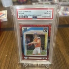 🐴🐴2024 Panini Donruss - Rated Rookie Bo Nix Optic Preview Red Wave (RC) PSA 10