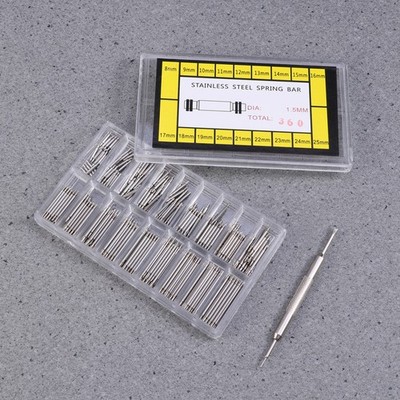 360 Pcs Reparaturset Uhr Werkzeug Uhrenreparaturset Uhrenreparaturwerkzeug