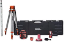 Johnson Level & Tool 40-6541 High Accuracy Dual Slope Rotary Laser System