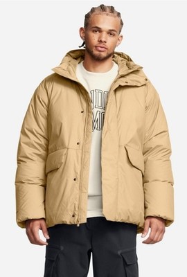 NWT Men's Under Armour UA Limitless Down Jacket 700FP Camel 1384651-263 Sz L